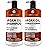 Moroccan Argan Oil Shampoo and Conditioner Set - Sulfate Free with No Parabens - Botanicals for Women and Men - Professional Moisturizing, Anti Frizz, Hydrating Solution for Dry, Wavy and Curly Hair