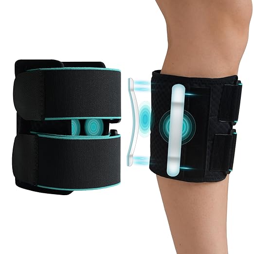 Sciatica Pain Relief Products – Adjustable Sciatica Calf Brace with Pressure Pads, Sciatica Pain Relief for Sciatic Nerve Support, Acupressure Compression for Back, Hip & Leg Pain, Unisex