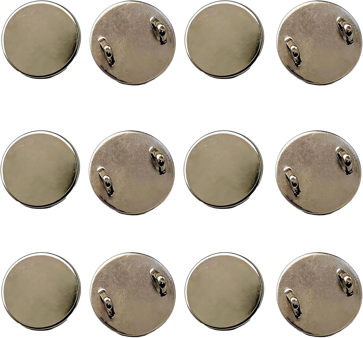 6 Pcs Magnetic Pin Backs for Brooch, Badge, Mini Magnetic Pin Brooch Converters, Convert Pins into Refrigerator Magnets, Badge Fridge Magnets for Kitchen Decor