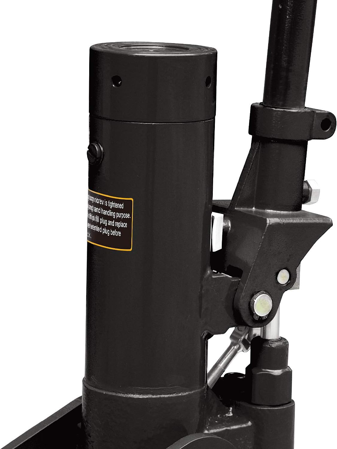 BIG RED TR1147 Torin Dual Position Hydraulic Forklift Service/Floor Jack, 5 Ton (10,000 lb) Capacity, black