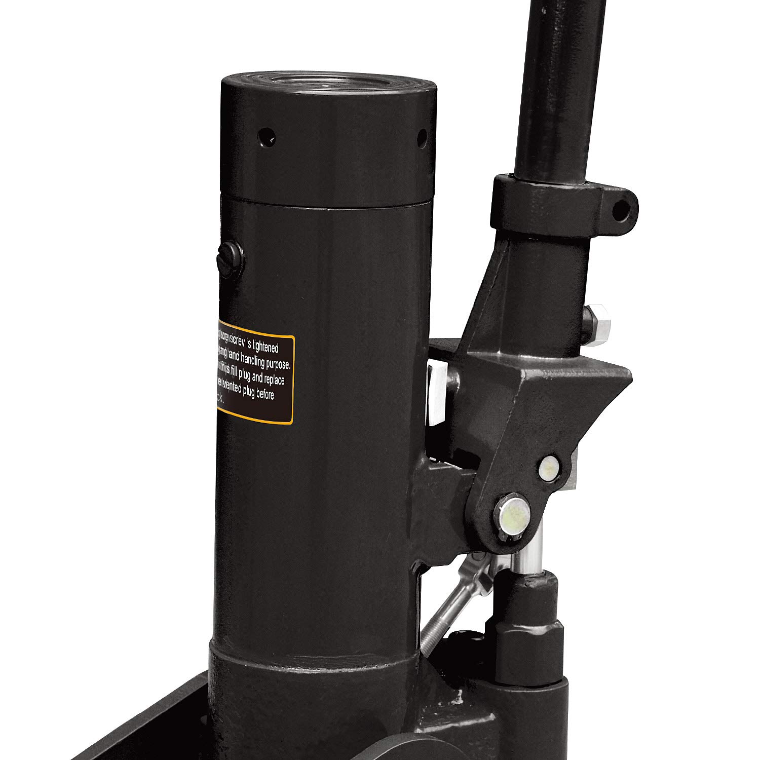 Condition photo showing New/Like New for big red tr1147 torin dual position hydraulic forklift service/floor jack, 5 ton (10,000 lb) capacity, black