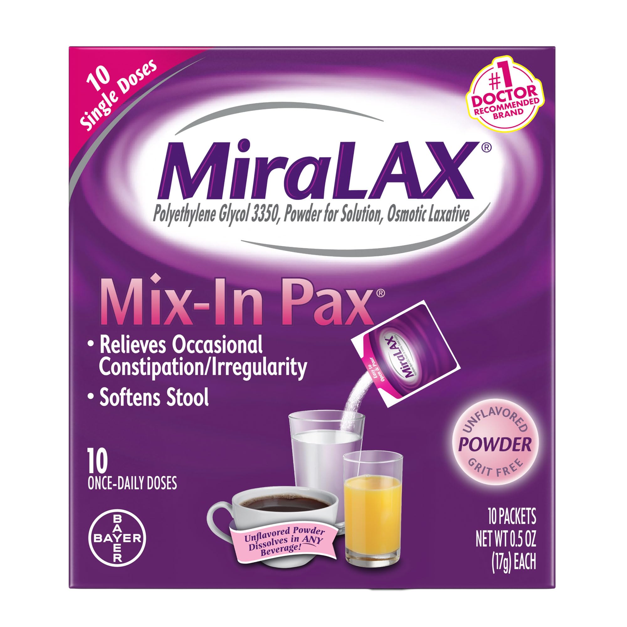 Single Dose Sachets, 10 Count