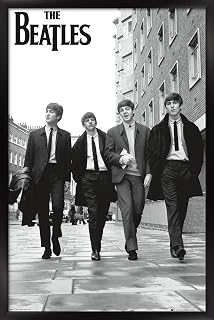 Trends International The Beatles - In London Wall Poster, 22.375" x 34", Black Framed Version