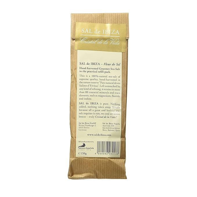 Fleur de Sel Sal de Ibiza 150 g Refill Bag miniatura 7