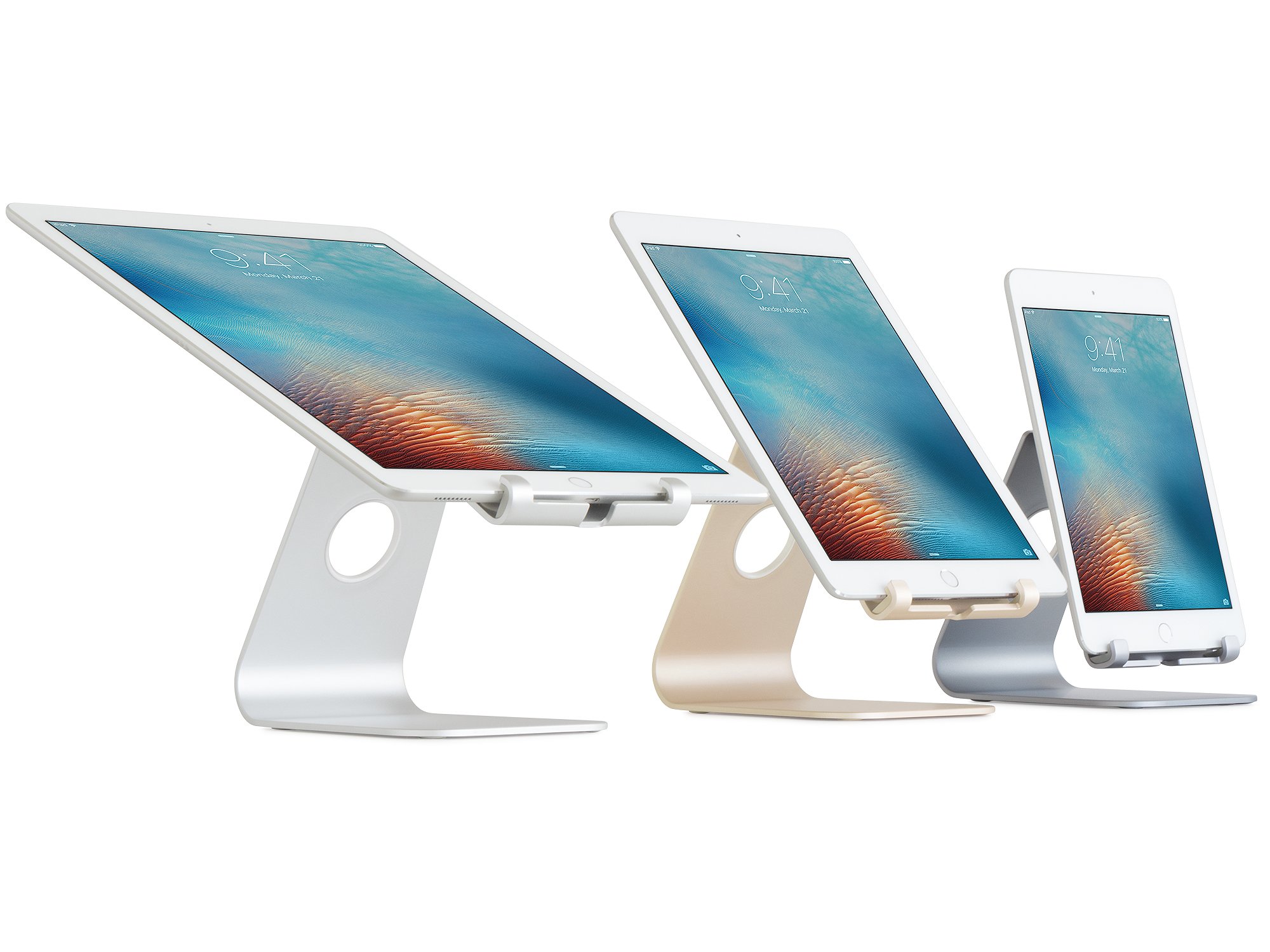 Rain Design mStand iPad / iPhone Stand Series - mStand Tabletplus, Space Gray - Image 4