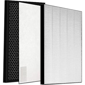 BBT シャープ FZ-D50HF FZ-D50DF 加湿空気清浄機用 集じんフィルター 脱臭フィルター FZ-F50DF 集塵 HEPA 交換用 1セット 互換品