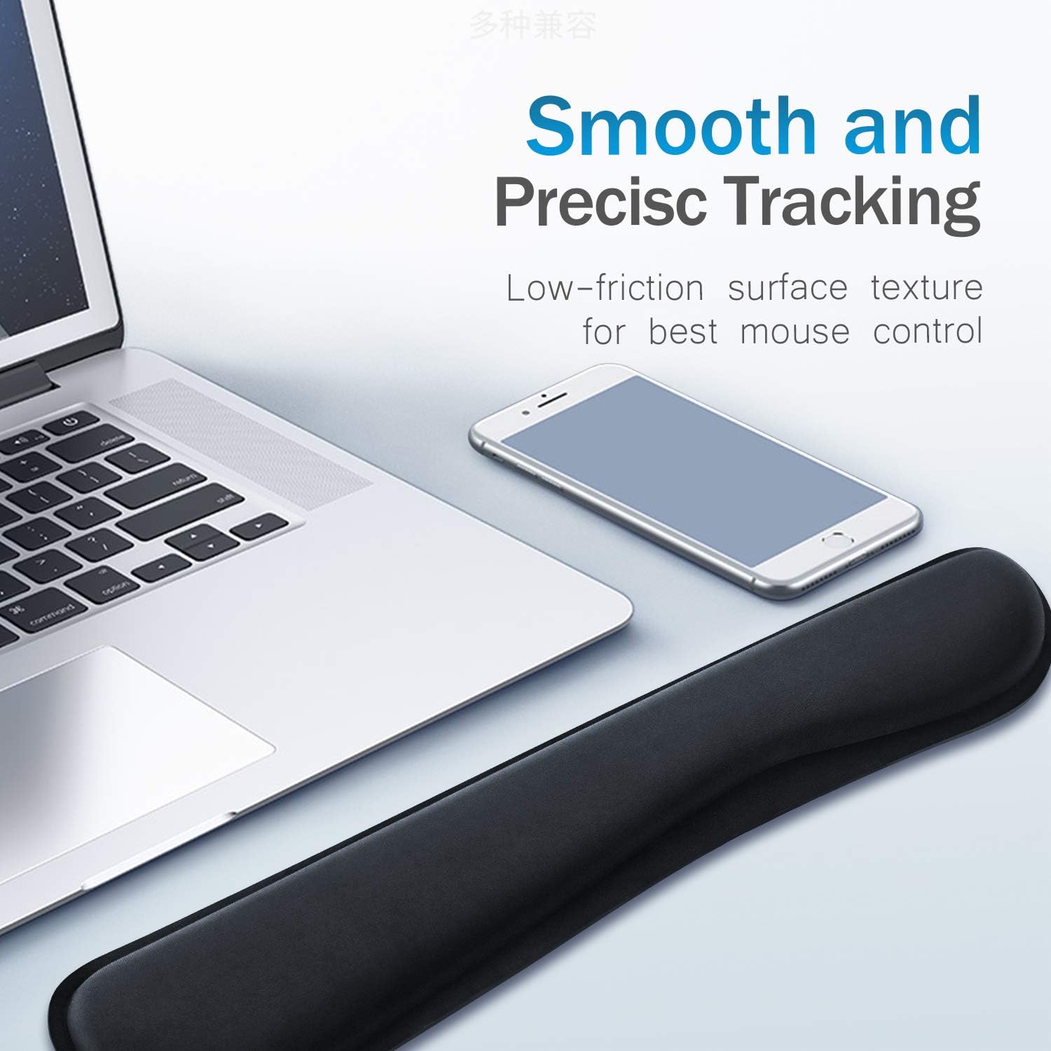 JSD Memory Foam Keyboard Wrist Rest Pad for Wrist Hand Rest