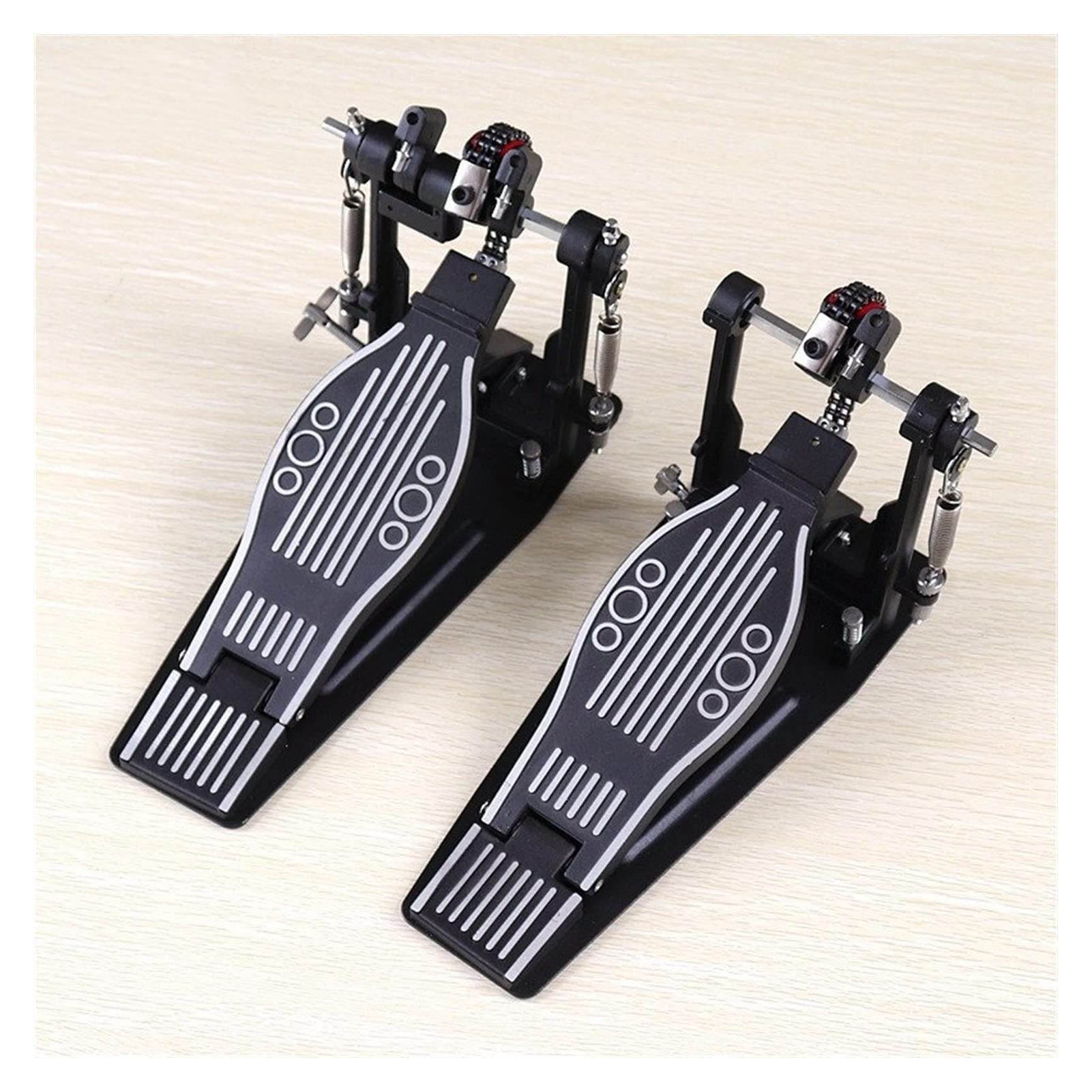 FLFL Pratica Pedale Tamburo Doppio Pedale con Tamburo per Pedale per Pedale per Percussione Strumento di Batterista