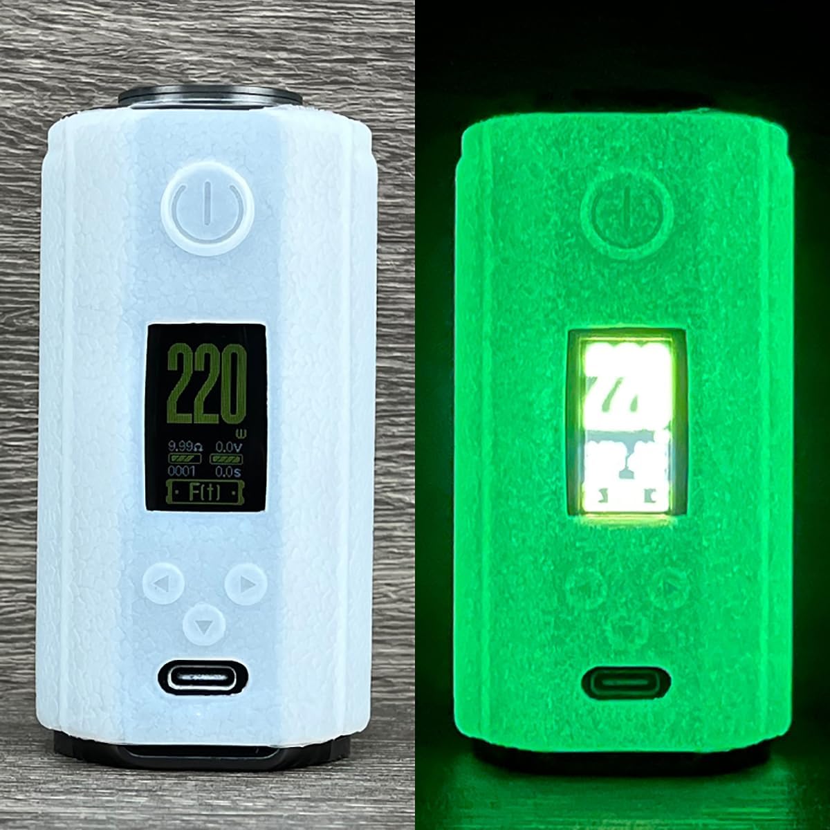 Silicone Case Compatible with Vaporesso Target 200 Mod Kit | Protective, Durable Skin, Sleeve, Cover, Wrap, Gel, Case, Shield (Clear)