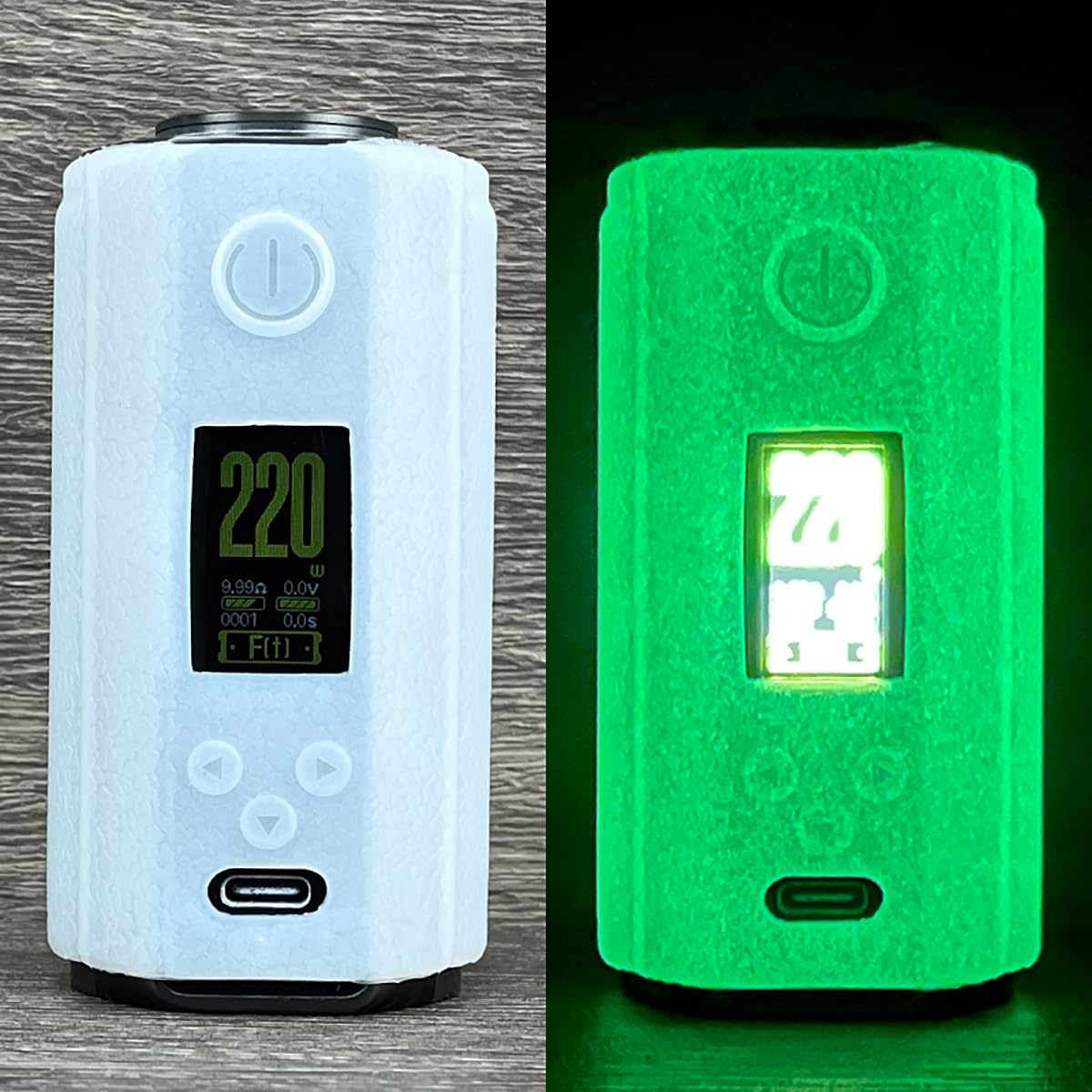 Silicone Case Compatible with Vaporesso Target 200 Mod Kit | Protective, Durable Skin, Sleeve, Cover, Wrap, Gel, Case, Shield (Clear)