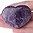 MAIBAOTA 45 mm Amethyst Crystal Rock Large Heart Stone Healing Crystals Gifts for Women Natural Reiki Gemstone Polished Heart Shaped Rocks Meditation