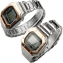 Full Metal Modification kit for Dw 5600 Dw 5700 316L Stainless Steel Bezel Wrist Band for GWB5600 GWX 5600 Waterproof Sport watch Bracelet Accessories