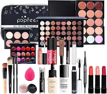 Kids Makeup Kit for Girls, Kids Fun Makeup Kit, Waterproof Reliable Real Kids Cosmetics Makeup Set, Makeup Reenactment for Little Girls Christmas Birthday