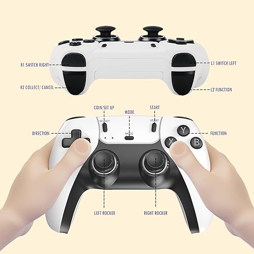 Miniatura 3 de Wireless Retro Game Console Stick with 40000+ Games, Video Game Console 23+ Emulators Classic Games, 4K HDMI Output for TV, Plug & Play Retro Gaming