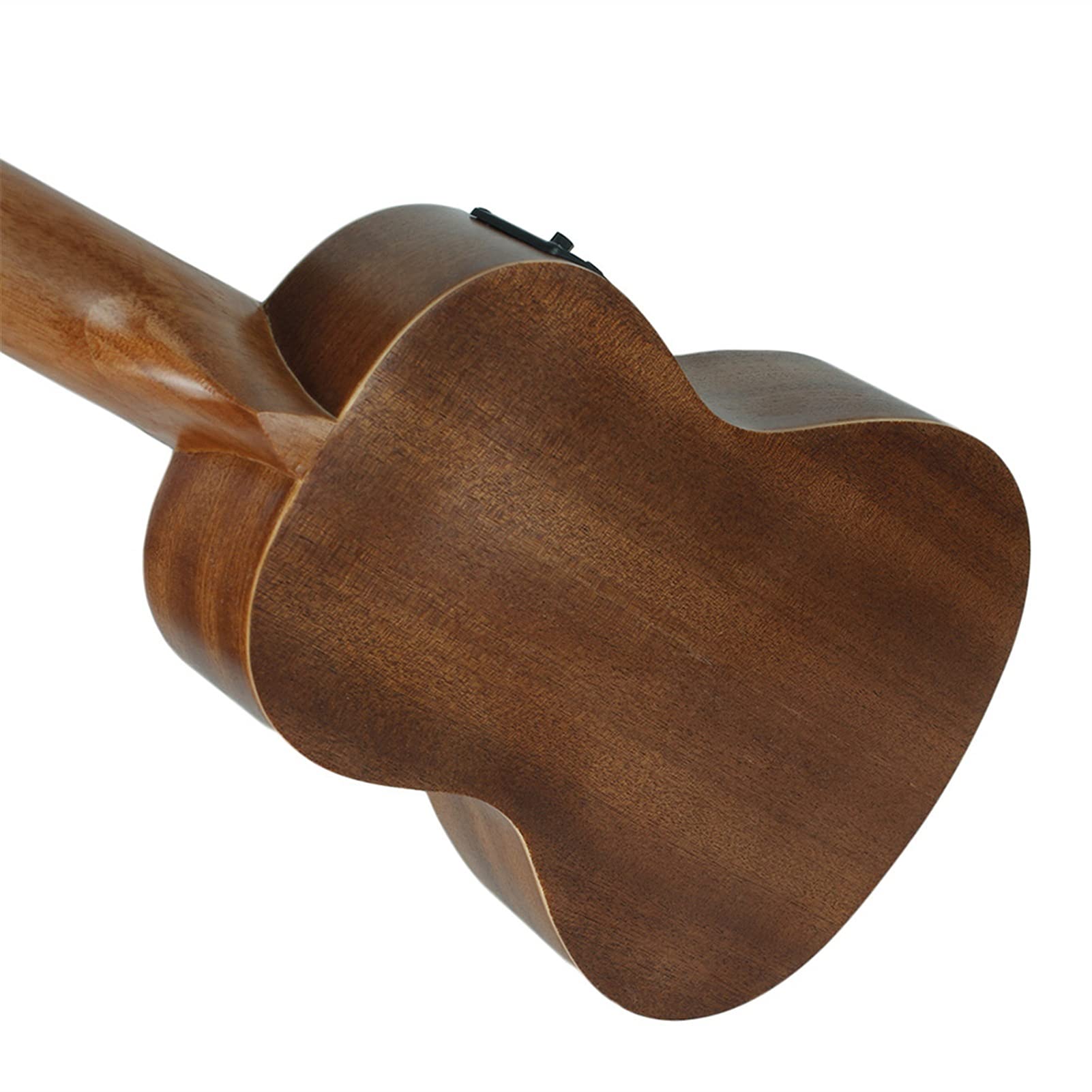 Ukulele koncertowe Początkujący Ukulele 24- calowy Hawajski Gitara Instrument Muzyczny 4 Struny Sapele Koncert Akustyczna Ukulele Pusta Rzeźbione Shell Gitara (Color : Ukulele)