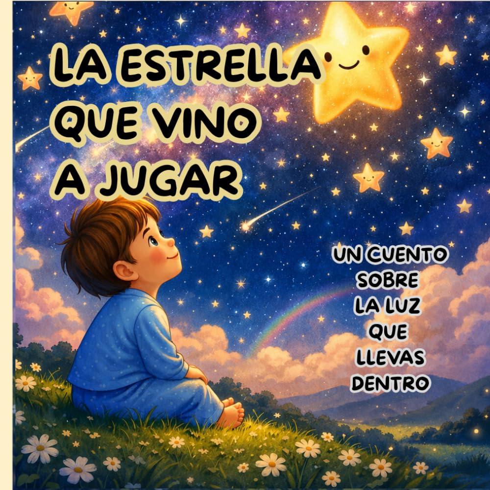 LA ESTRELLA QUE VINO A JUGAR: Un cuento sobre la luz que llevas dentro (Cuentos para brillar)