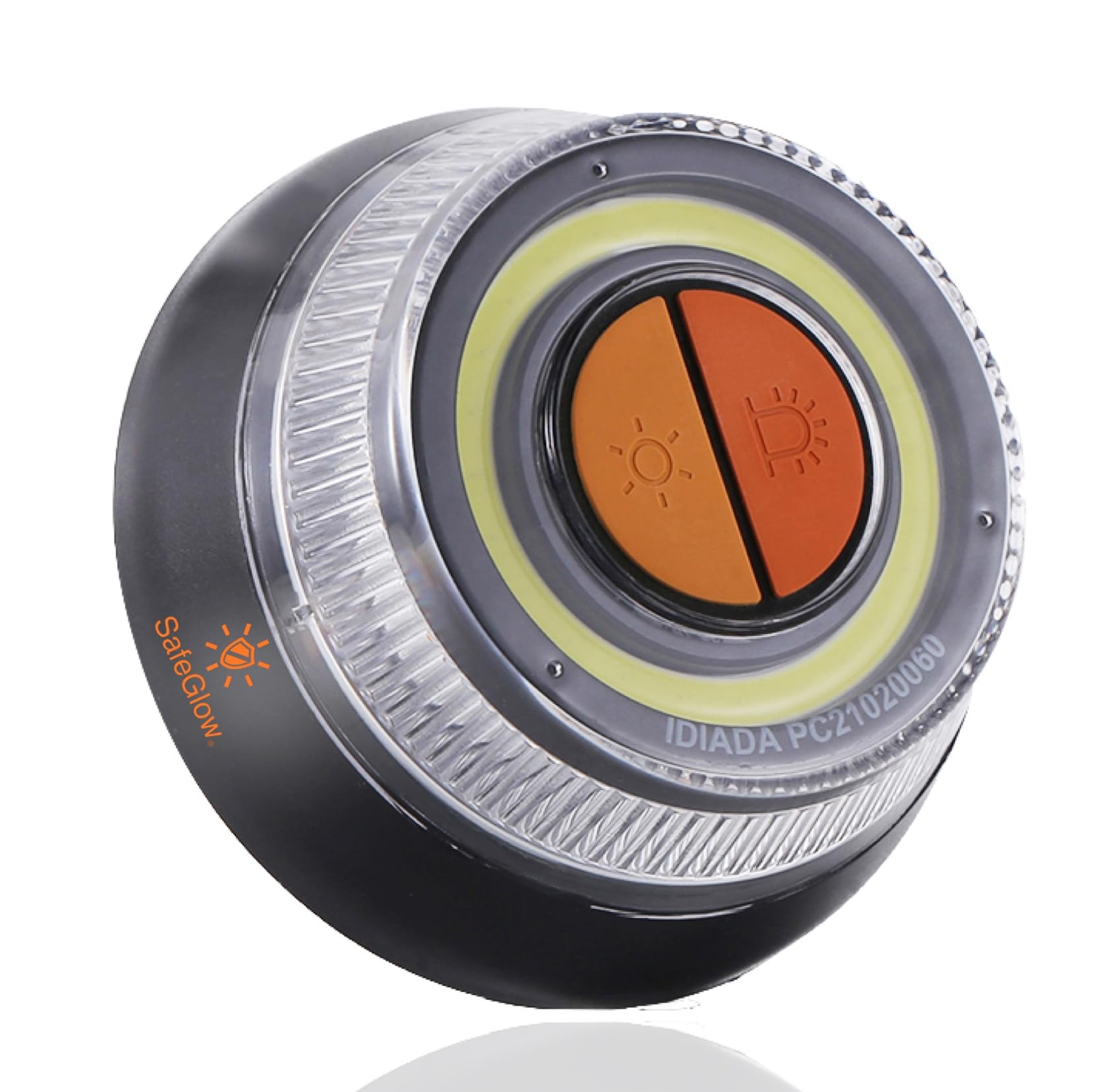 3x Safeglow® Luz de advertencia V16 UE Luz de emergencia IDIADA Autorización n.º PC21020060 - Triángulo de advertencia - Triángulo - para coche y moto (3x Luz V16)
