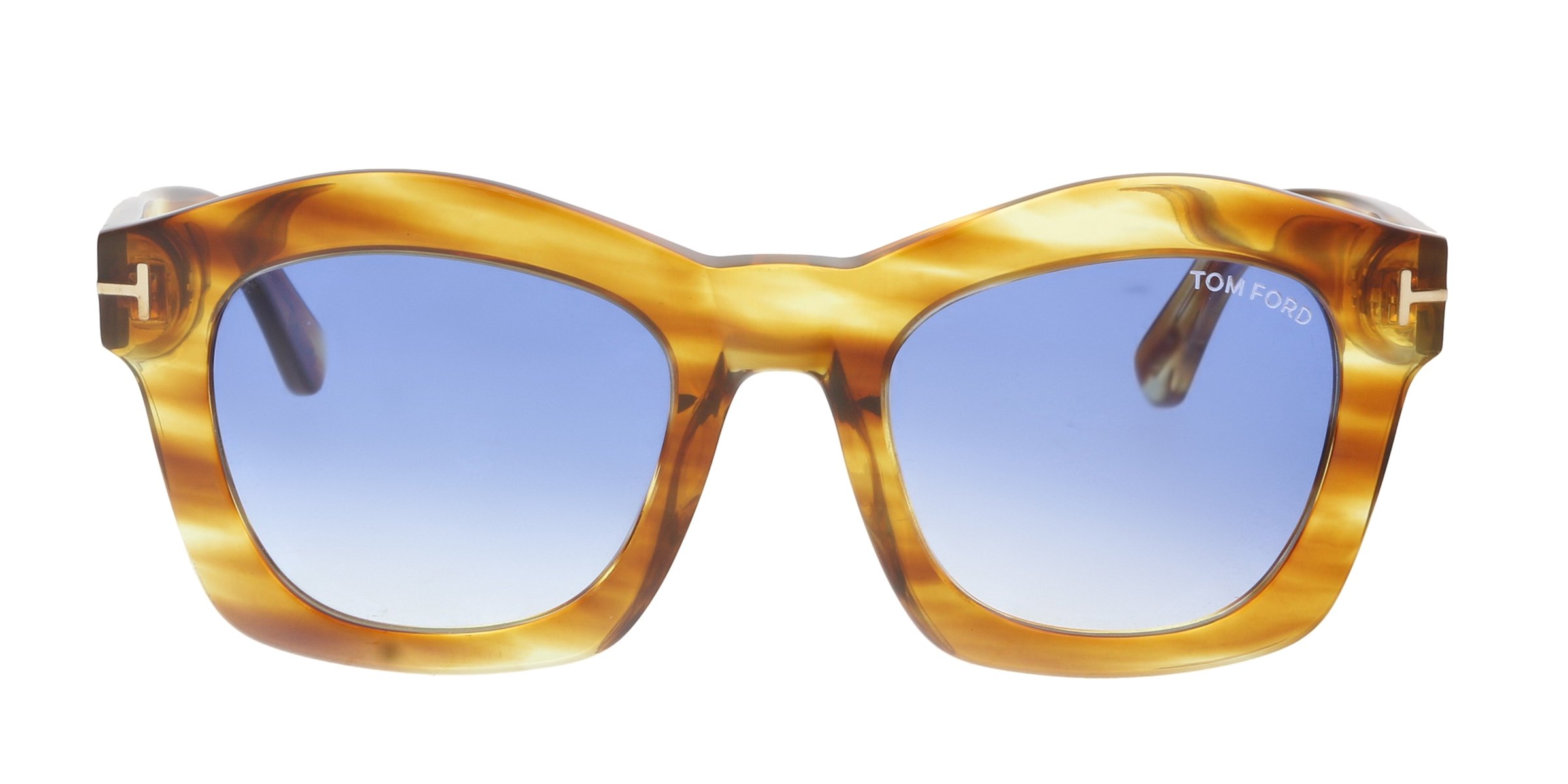 Tom Ford Tf431 Greta Frames Ft0431 Sunglasses 41w Brown Striped 