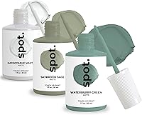 Vista 11 de spot. Pintura de retoque Acabado mate para gabinetes, paredes, puertas y muebles Kit de reparación blanco multitono Secado rápido