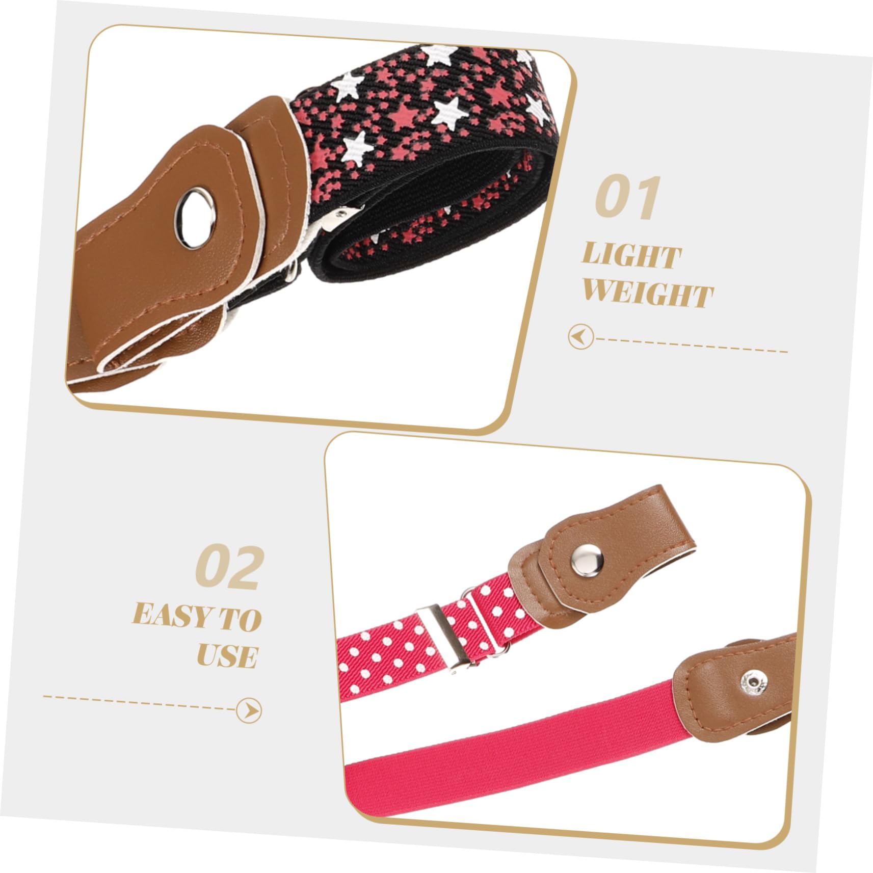 FRCOLOR Kindergürtel Für Jungs Hüftgurt Versorgungsgürtel Elastischer Kindergürtel Kleinkinder Elastische Gürtel Für Mädchen Gürtel Für Kleine Mädchen Gummiband