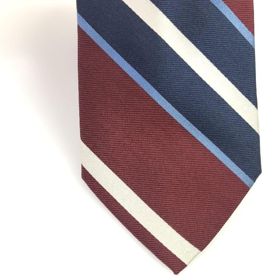 ドミニクフランス Dnique France シルクネクタイ ストライプ 2スター  