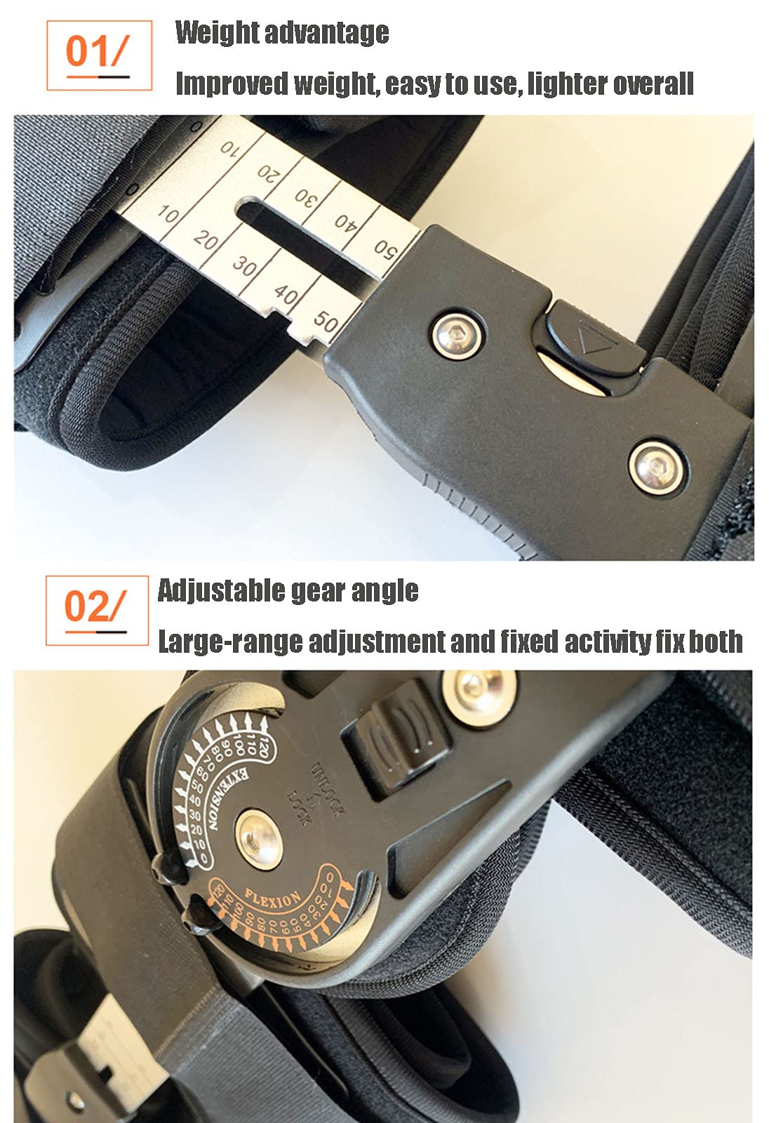 Regulowany Zawiasowy Stabilizator Kolana, Stabilizator Rom, Stabilizator Kolana, Stabilizatory Nóg, Ortopedyczny Stabilizator Rzepki, Stabilizator Kolana, Orteza Podtrzymująca Kol,Grey