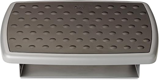 3M Adjustable Foot Rest, 45.72 cm (18 inches) (Grey)