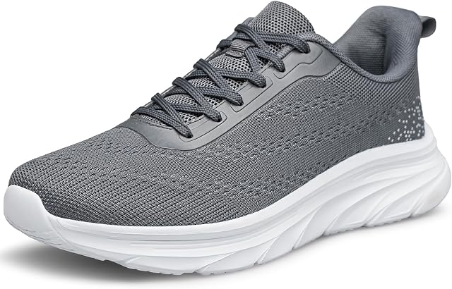 BNV Chaussures de Running pour Femmes Légère Glisse sur la marche Chaussures de Tennis d'entraînement