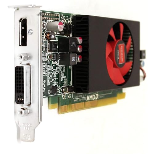 Dell AMD Radeon R5 240 1GB DDR3 DVI/ D-Port Video Card F9P1R 0F9P1R (Renewed)