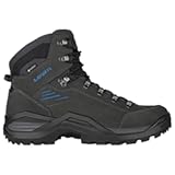 Men's Renegade EVO GTX MID Boot, Anthracite/Steel Blue, 8 M US