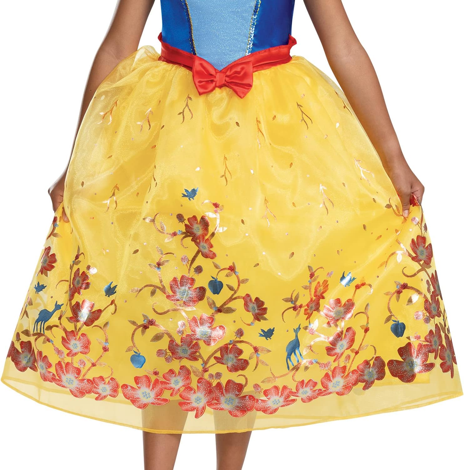 Disguise Girls Princess Snow White Costume for Girls, Official Disney Princess Costume Outfit