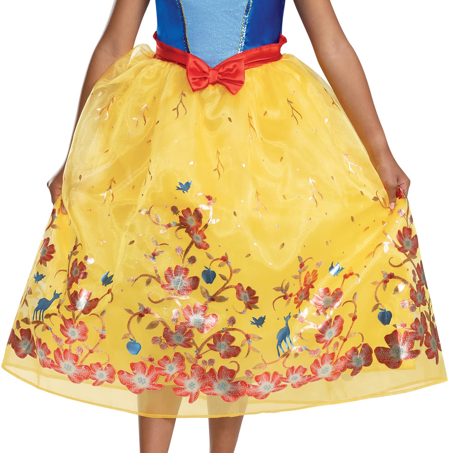 Disguise Disney Prinzessin Kostüm für Mädchen, offizielles Märchen-Kostüm, Outfits für Kinder mit Zubehör, Kostüm (1 Stück)