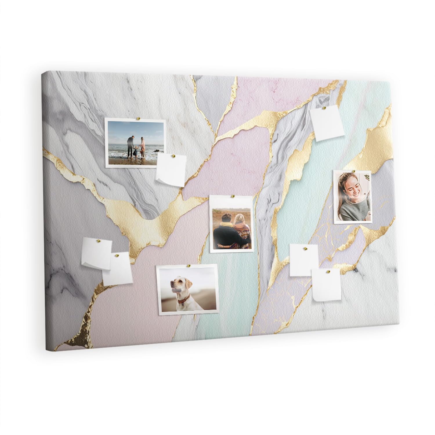 Panneau en liège pour organisation de bureau fini les papiers perdus avec ce format 120x80