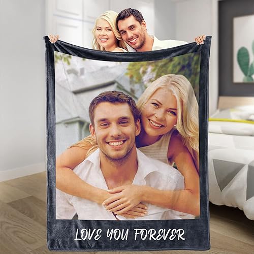 Miniatura 2 de Yasion Mantas personalizadas con fotos, disfraz personalizado para parejas con imágenes, regalos personalizados para hombres, esposa, mujer, mi