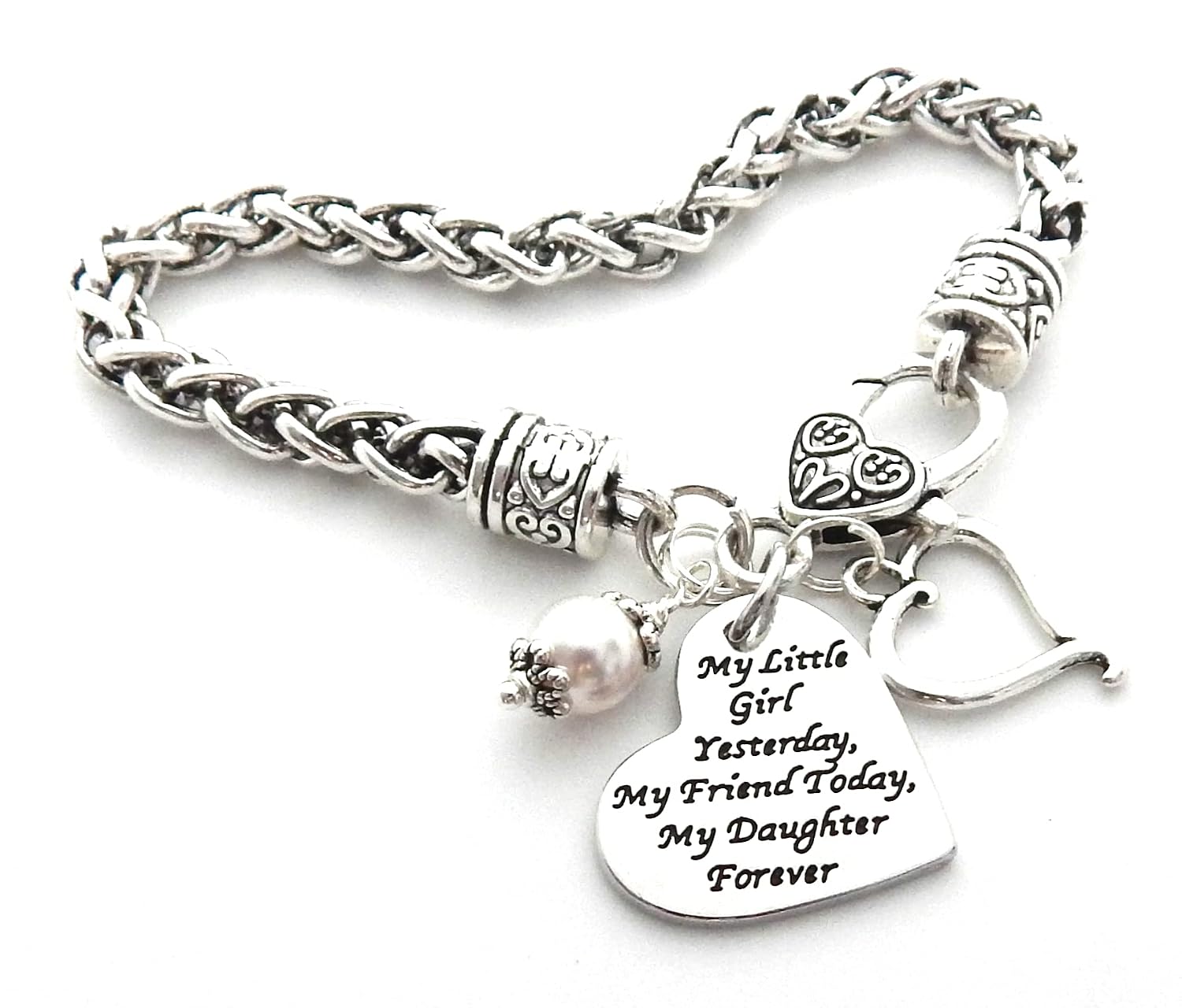 Daughter Charm Bracelet gift 