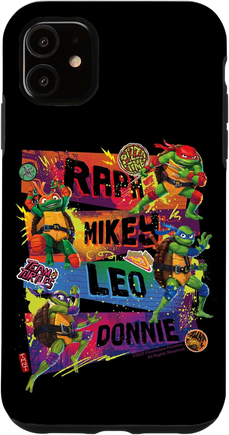 Teenage Mutant Ninja Turtles: Mutant Mayhem Team Turtles Case for iPhone 17