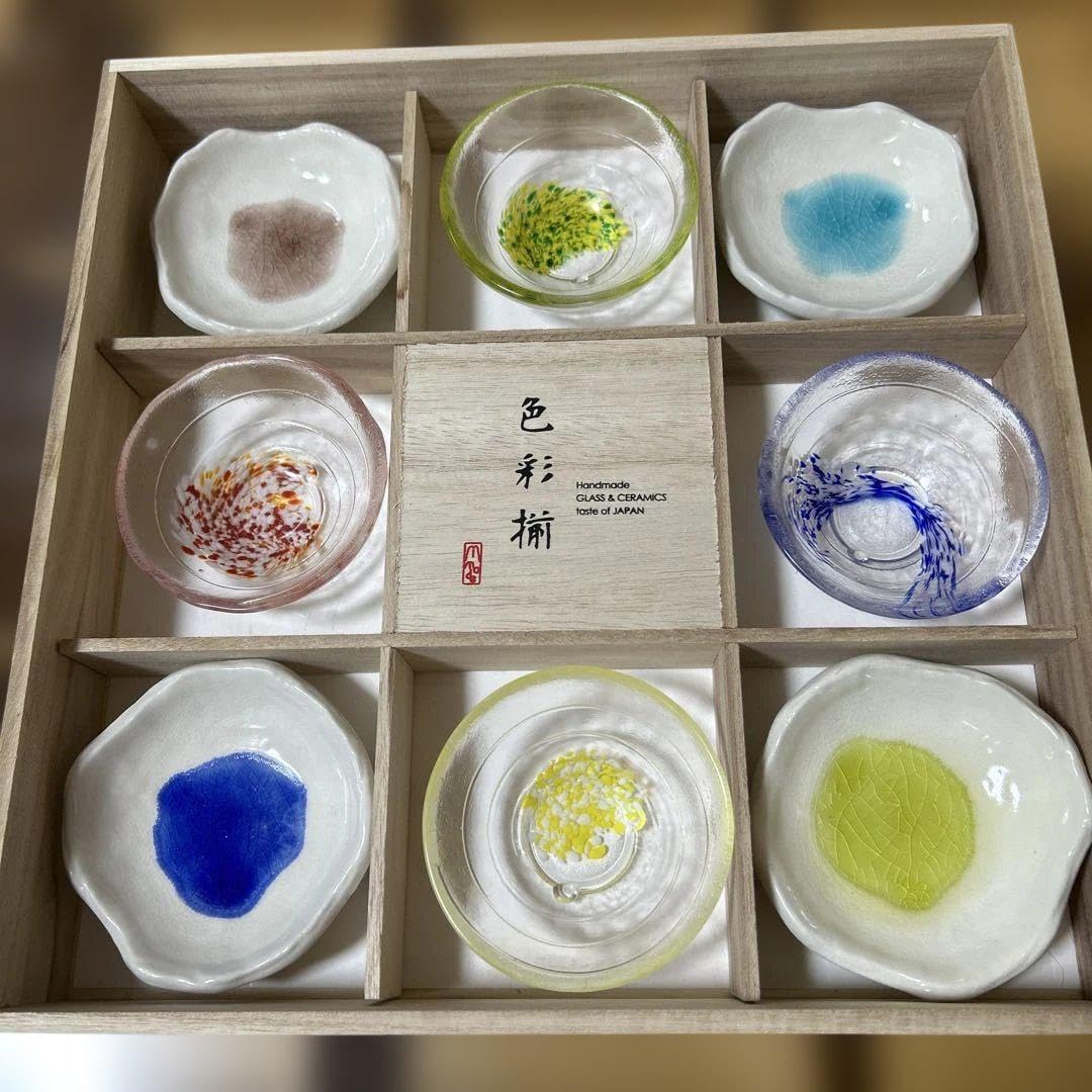 龍峰窯 唐草模様の長方形皿6枚セット