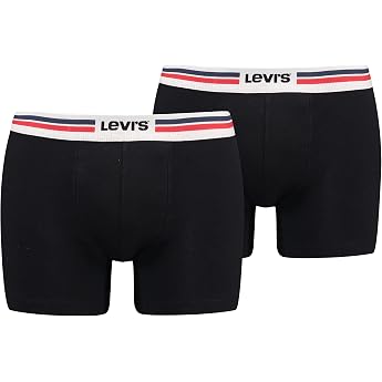 Levi's Men's Boxer Shorts Underwear Pack of 2