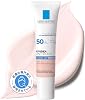 La Roche-Posay UVIDEA XL Tone-Up Rosy Sunscreen and Makeup Base SPF50 PA++++, Moisturizing for Sensitive Skin, Rosy Glow, Radiant Finish, 1.0 fl oz 30 ml, Derma Skincare, Old Model