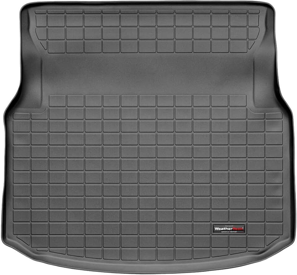 WeatherTech Cargo Trunk Liner for Mercedes C-Class, C 63 AMG Trunk (40357), Black