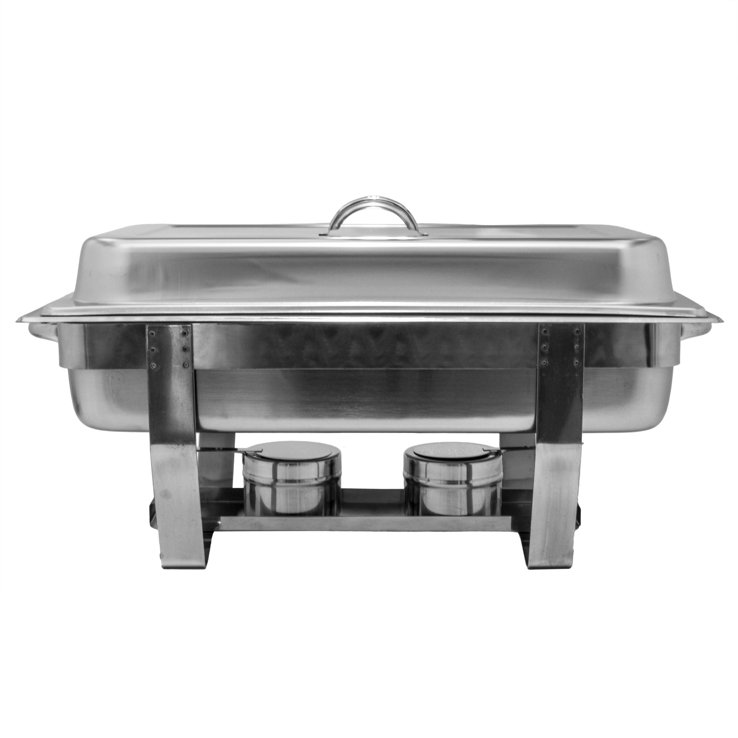 Chafing Dish Speisenwärmer Warmhaltebehälter GN-Behälter Edelstahl 11 tlg. SET