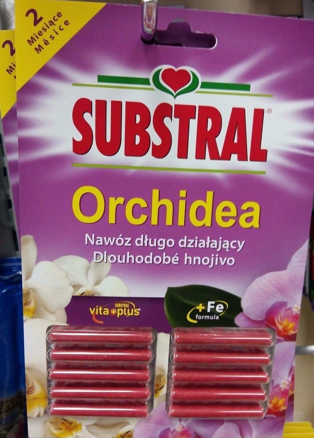 Orchid FERTILIZER spikes, sticks, long durability, effective Substral