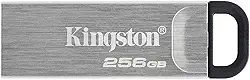 Pen Drive Kingston DataTraveler Kyson 256GB USB 3.2 Gen 1 Alta Velocidade Compacto e Durável - DTKN/256 GB
