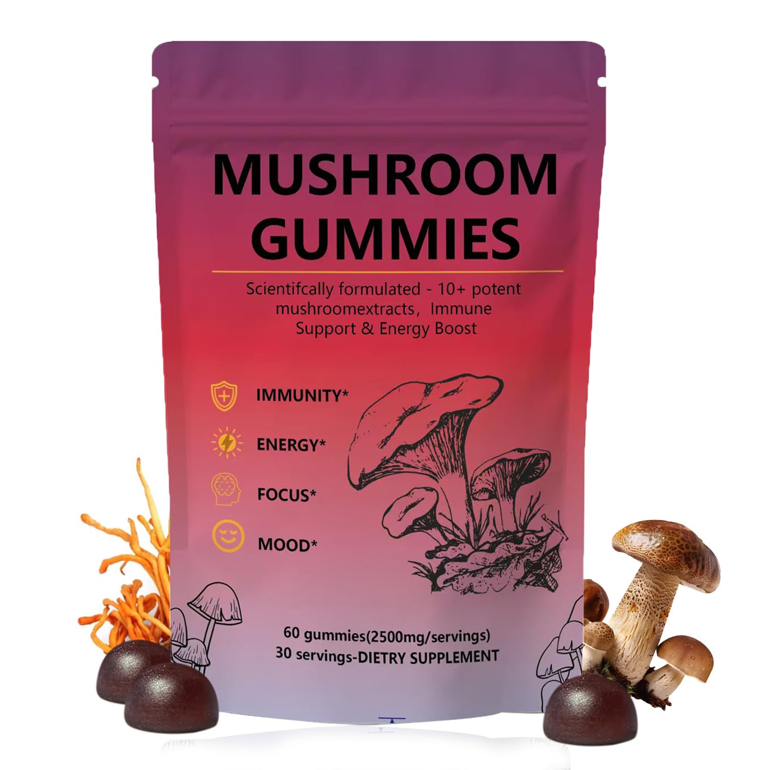 Мөөг бохь, Фокус Z-д зориулсан 12 мөөг