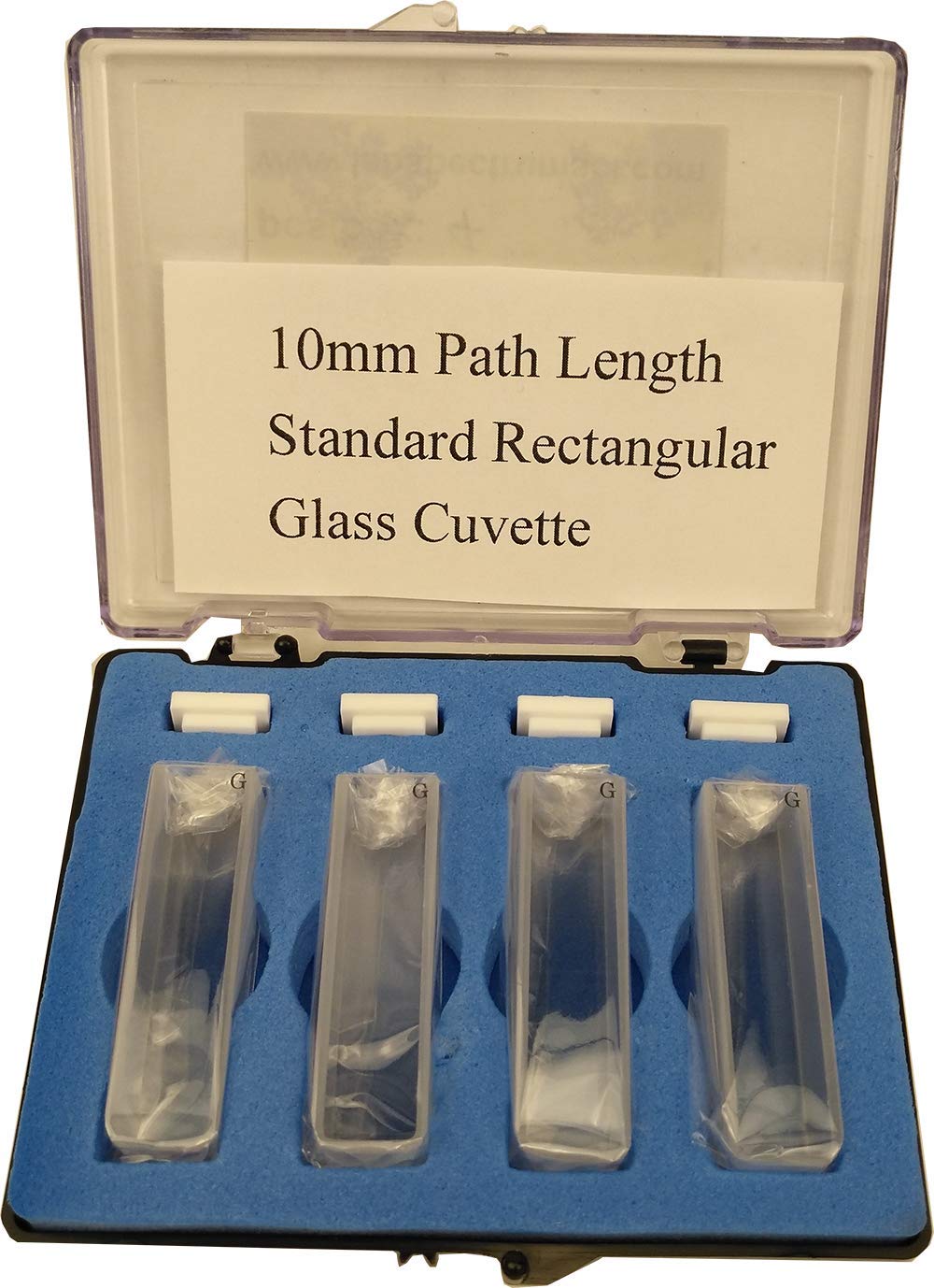 10mm Standard Rectangular Glass Cuvette Industrial