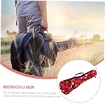 Mikinona Waterproof Ukulele Bag Geometric Pattern Ukulele Case for Tenor Portable Padded Carrying Pouch with Comfortable Shoulder Straps for Travel Home Use 22.83 X 7.87 X 2.75 in