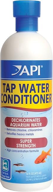 API TAP WATER CONDITIONER Aquarium Water Conditioner Bottle,White, 473 ml