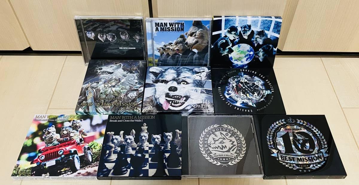 MAN WITH A MISSION DVD６枚セット MAN WITH A MISSION DVD Blu-ray6枚セット Amazon.co.jp: □□ MAN WITH