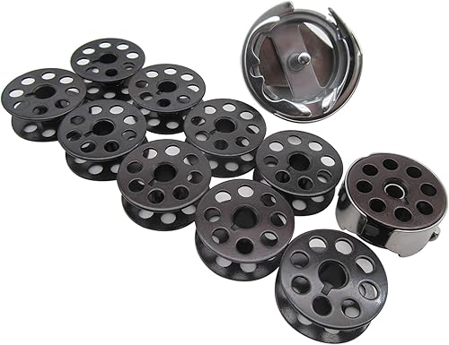 Miniatura 3 de CKPSMS Marca -1SET Gancho Rotativo & Bobbin CASE & BOBBINS #HSM-AM(3)+BC-DBM(1)-NBL 1PCS+18034B 10PCS Compatible conReemplazo para Mitsubishi Marca