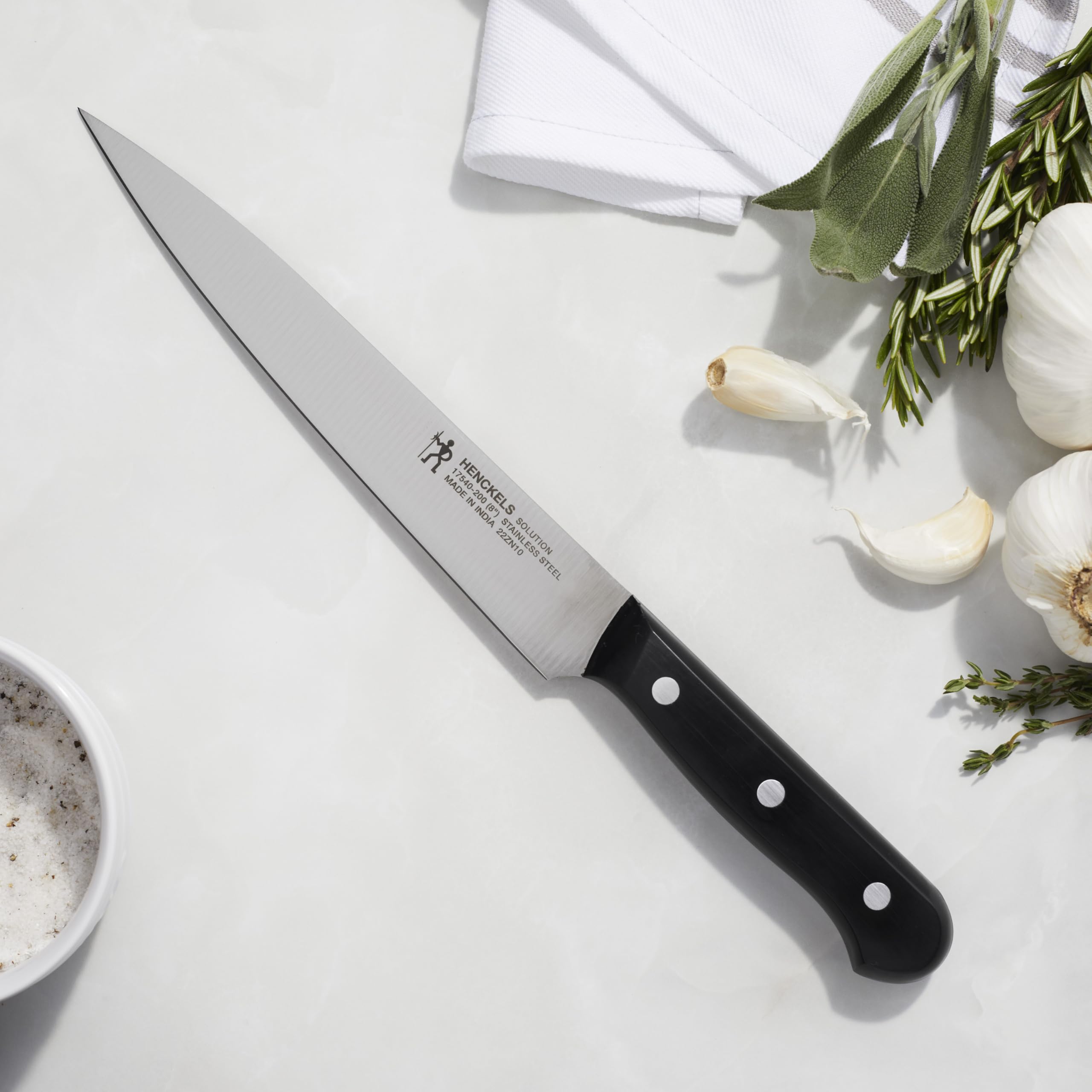 HENCKELS Solution Razor-Sharp 8-inch Carving Knife, German Engineered Informed by 100+ Years of Mastery — Amazon image 2